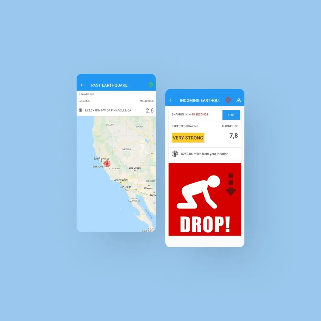 lifesaving earthquake app