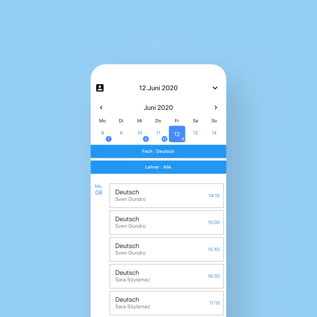 Edtech booking system