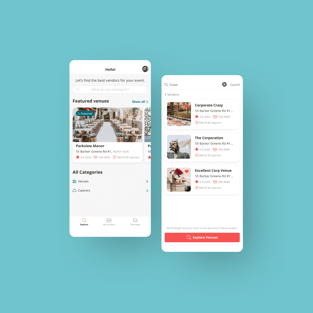 app for arrangementsplanlegging