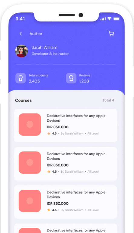 E-learning applications