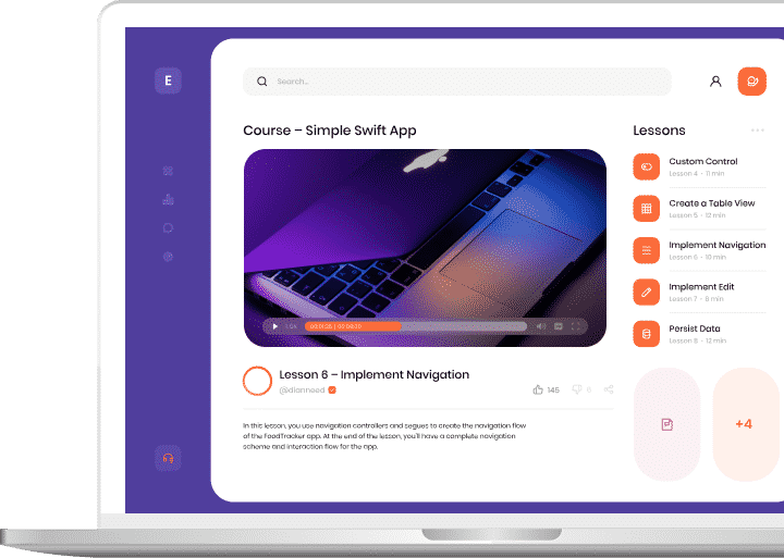 Learning video platform