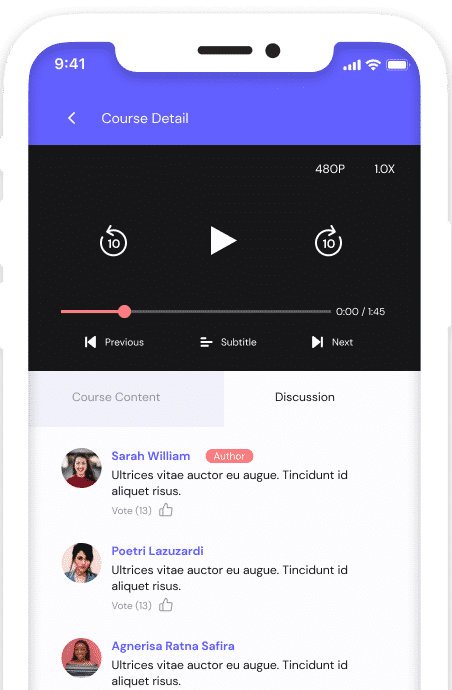 livestreaming platform built for learning