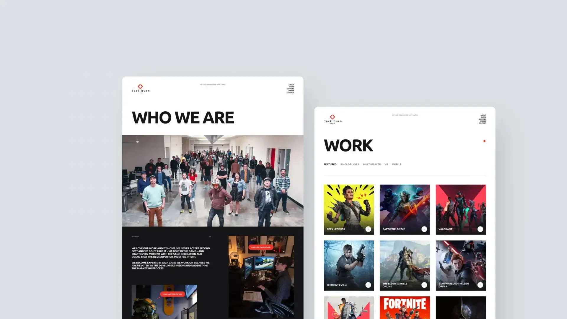 game website