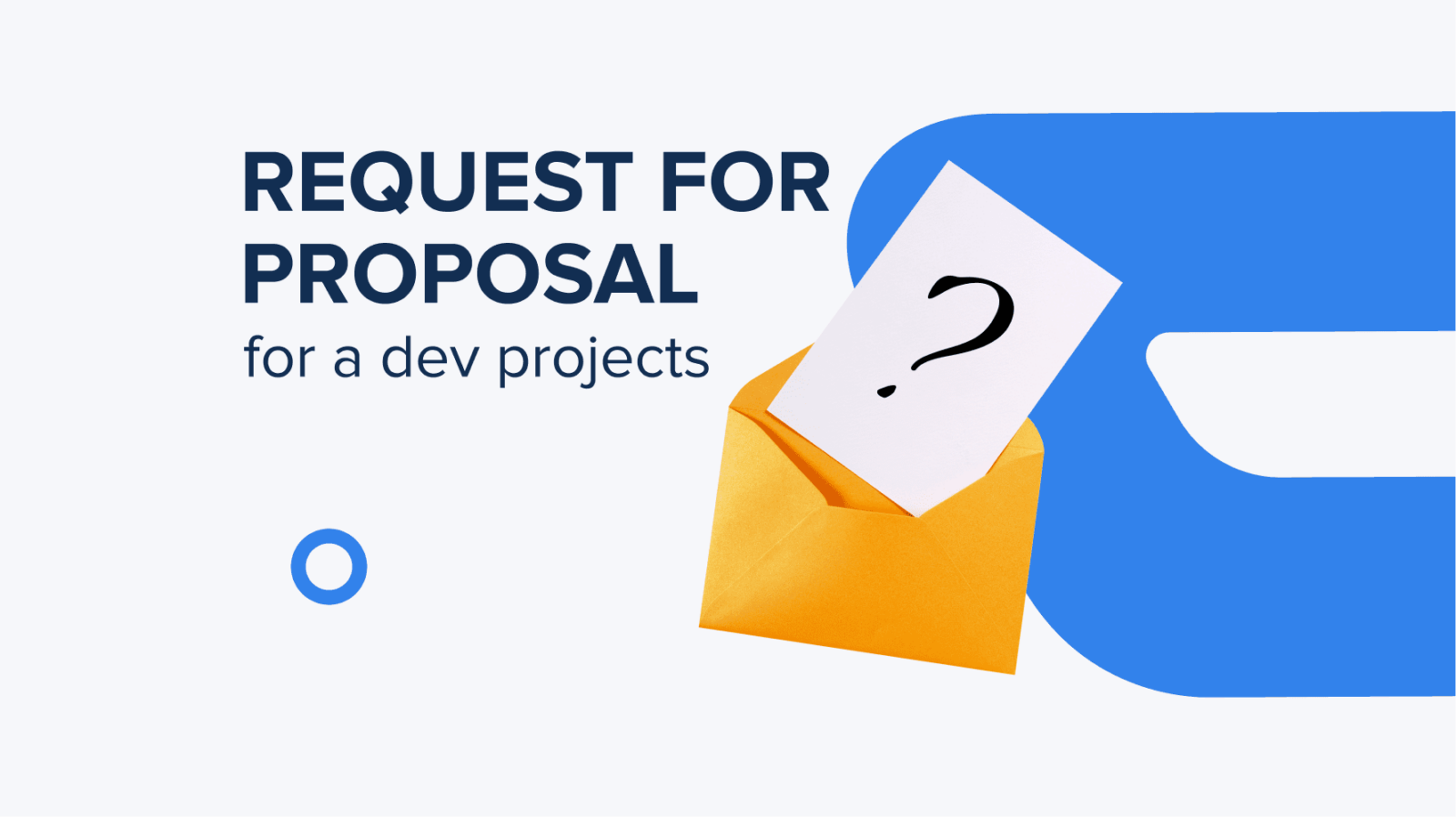 How to write a request for proposal for a development project