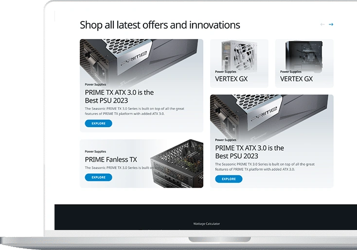 Shopping cart and checkout